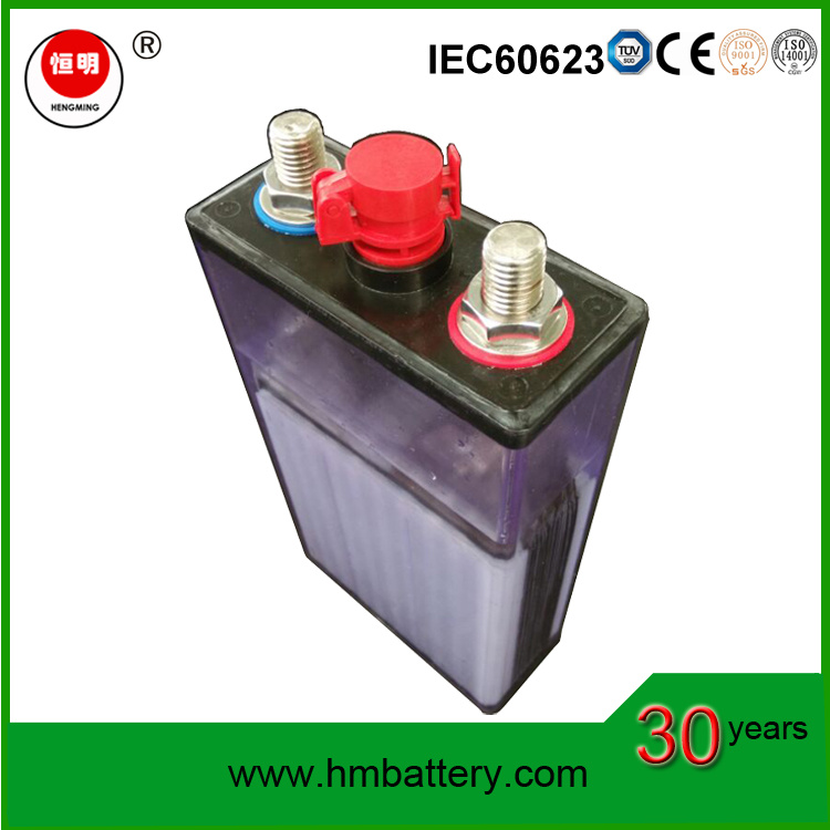 Hengming Sintered Type Ni-CD Rechargeable Alkaline Battery Gnc60 for Diesel Engine Starting