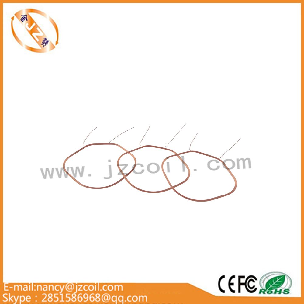 32.3*40.8mm Custom RFID Copper Coil Antenna Coil