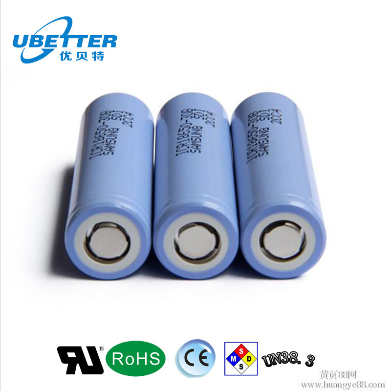 Flash Light Lithium Battery / 18650 Lithium Ion Battery 3.7V