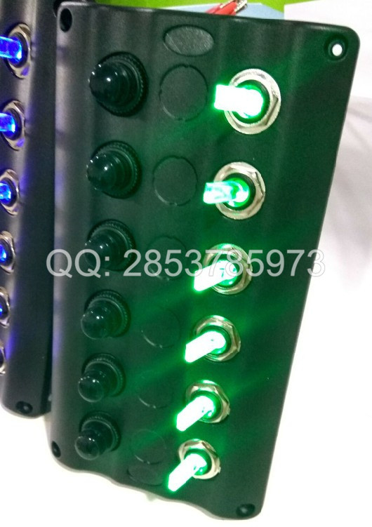 New 12-24V Car Marine Motor Rocker Switch Panel DIP Switch