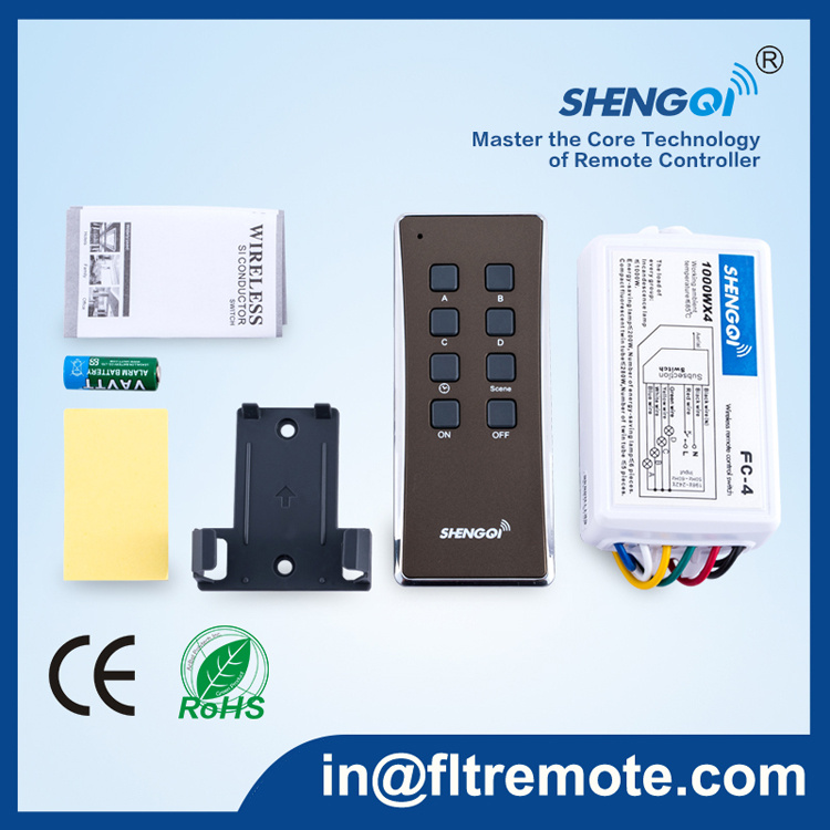 Electrical Remote Control Switch Controls FC-4