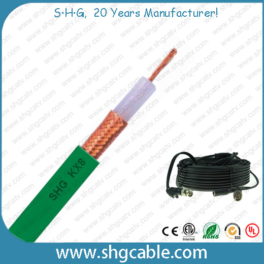 Mil-C-17 Kx8 Coaxial Cable with Ce RoHS