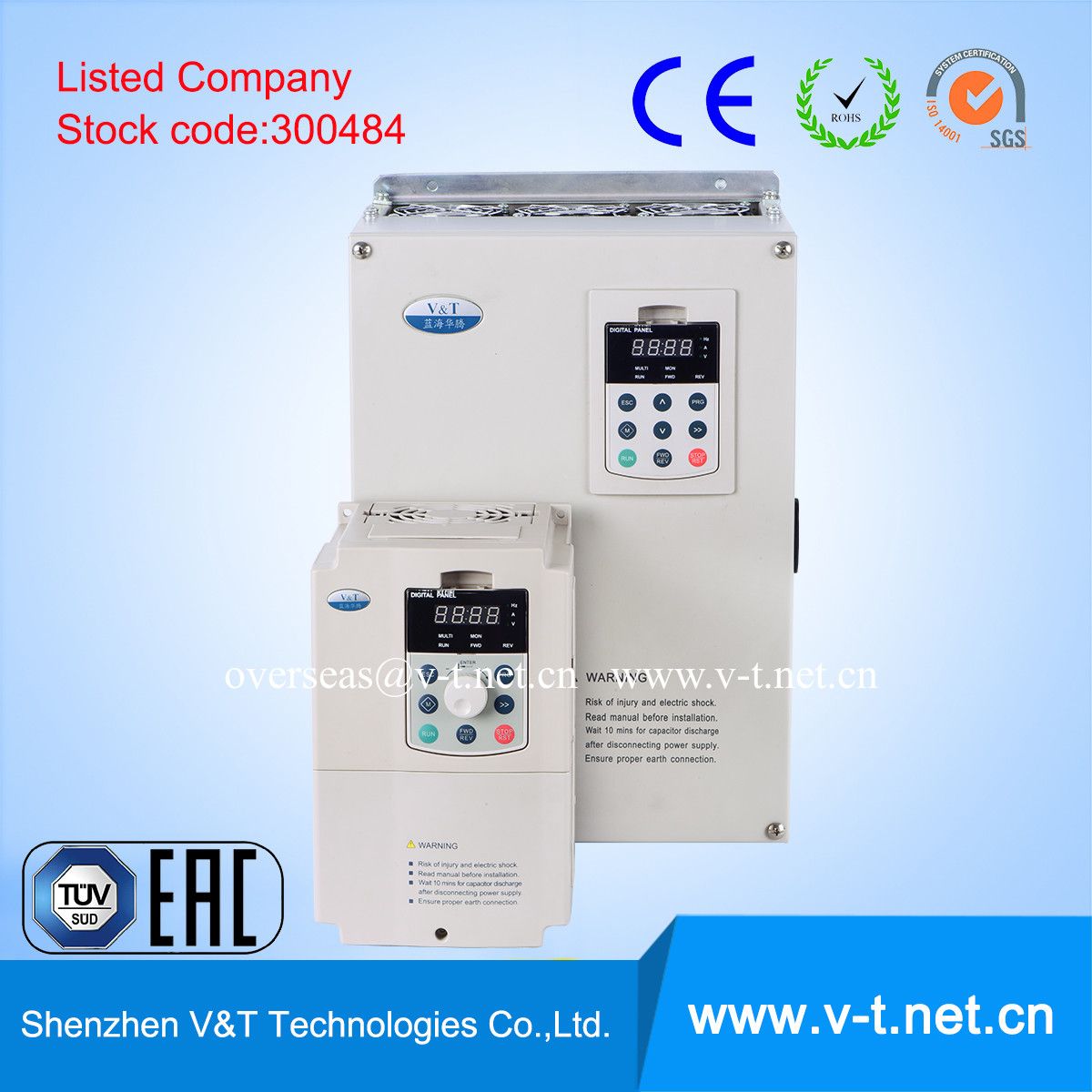 Variable Frequency Drives for Spindle Open/Closed Loop Control V&T