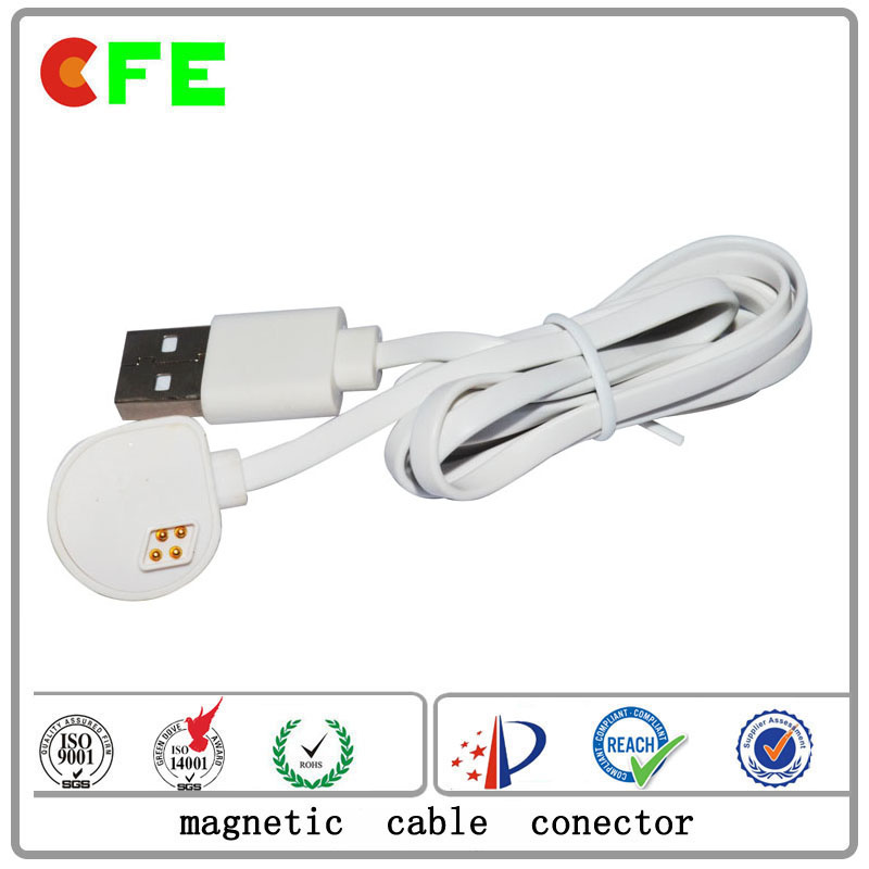 4pin Wearable Product Magnetic Cable Connector