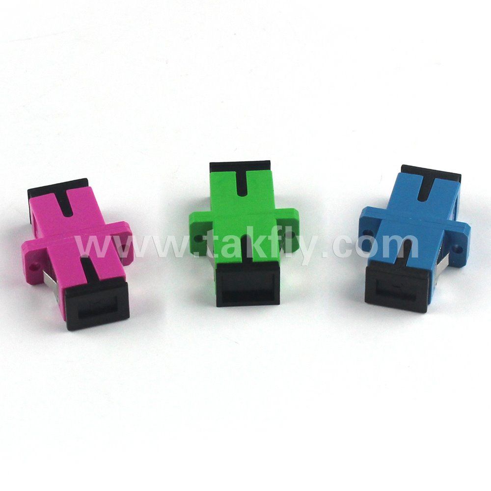 Sc Fiber Optic Coupler Sc/APC Optical Fiber Adapter