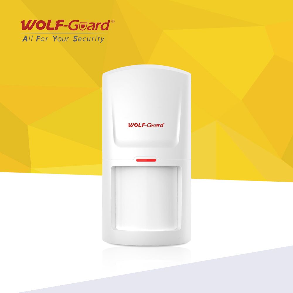 Wireless Burglar Alarm Detector Motion Sensor PIR Detector From Wolf-Guard