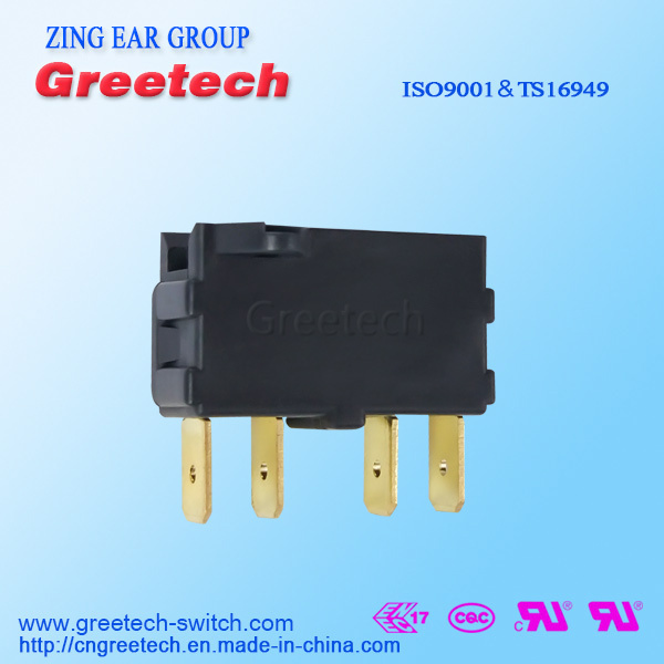 Dpdt Limit Micro Switch 2no+2nc Used in Field Work Vehicles