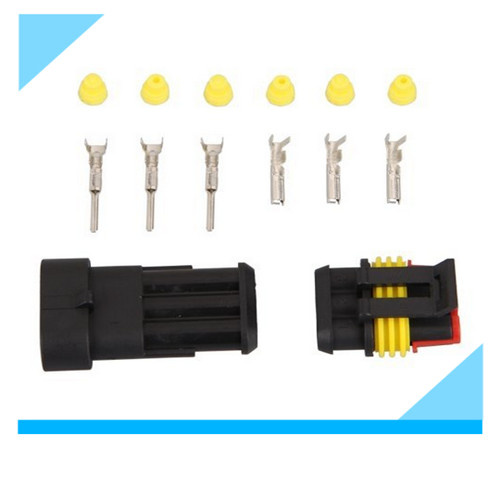 Factory 3 Pin Superseal Auto AMP Connector