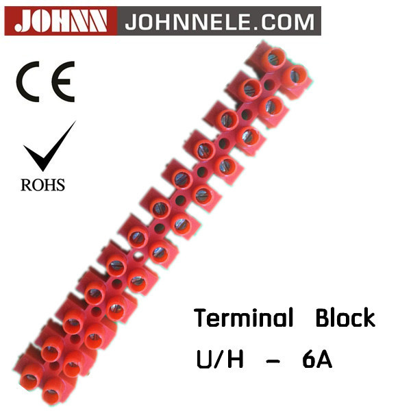 20A PP Red Terminal Block