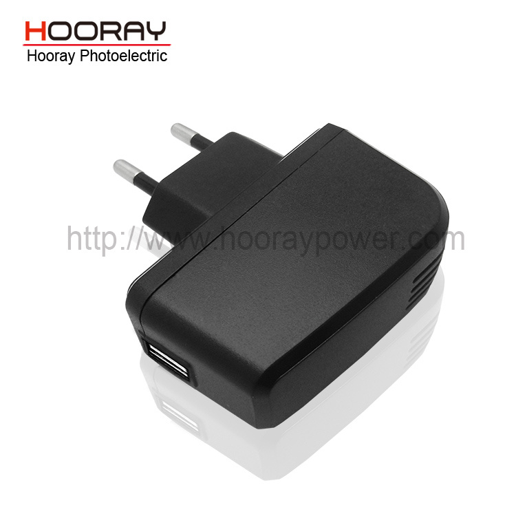 5V 1A Power Supply, Wall Type 5W Cable Charger AC DC Power Adapters with EU Us Plug