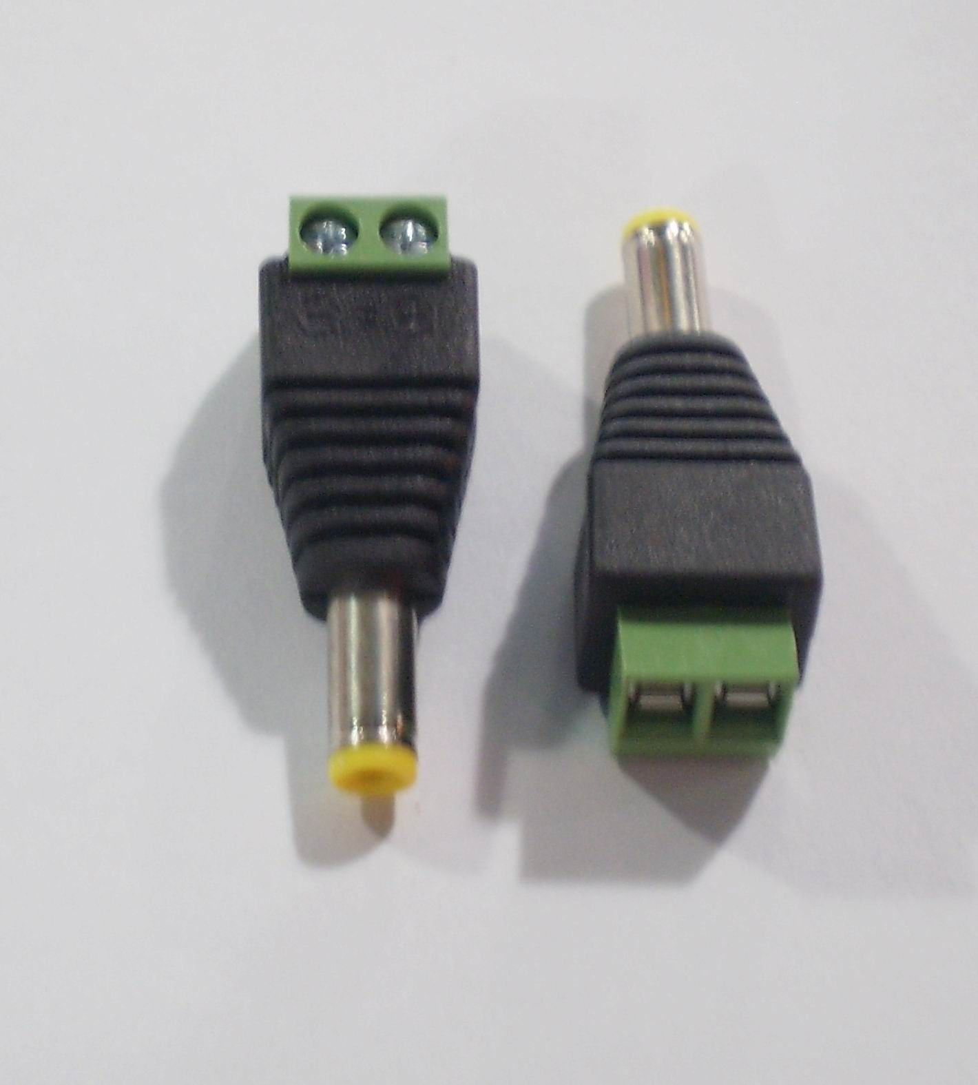 5.5X2.5mm DC Male Power Connector &CCTV Connector