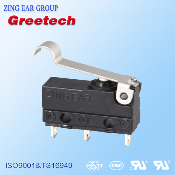 6A 125/250VAC Micro Switch with UL/RoHS