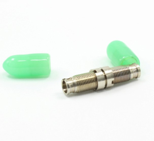 DIN APC Singlemode Simplex Fiber Optical Adapter