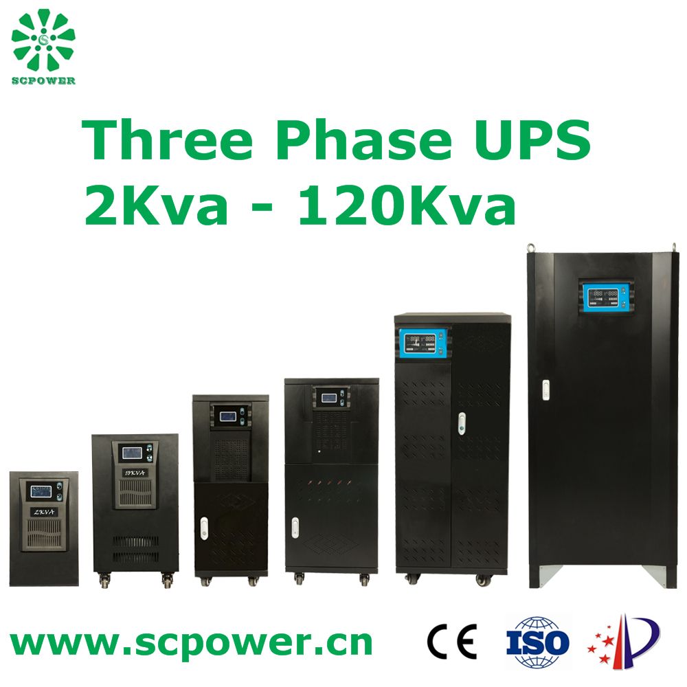 Farm Household Electronic Appliance Use Parallel Online Three Phase UPS 10kVA
