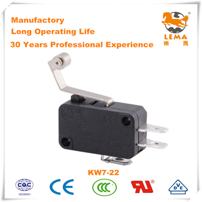 Lema Roller Bent Lever Kw7-22 Micro Switch