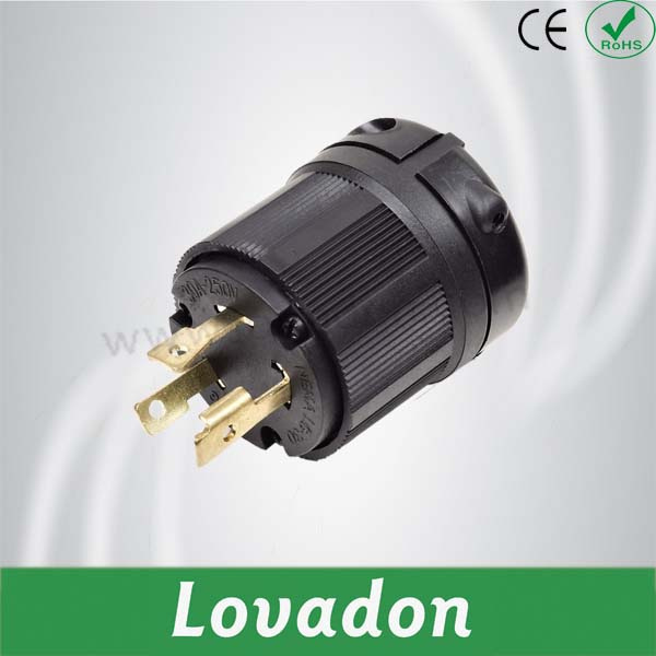 L6-30p American Anti-off Three-Hole Plug