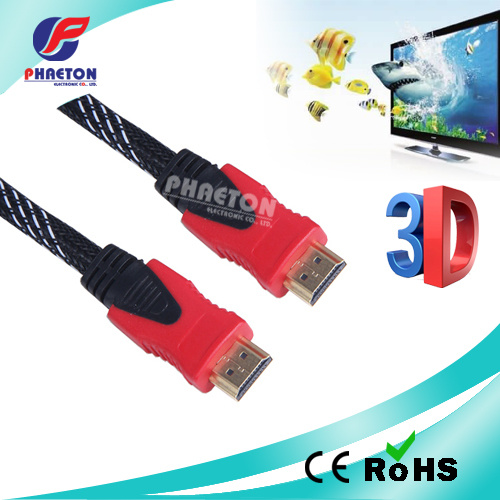 AV Data Communication HDMI Cable with Net Ferrite (pH3-1036)