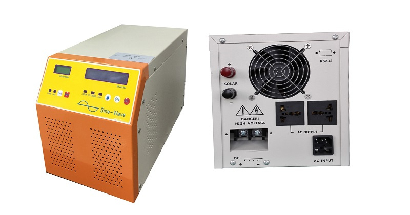 High Quality MPPT Hybrid Inverter 1kw 24V Pure Sine Wave