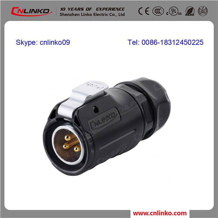 Cnlinko Electrical 3 Pin Connector /Electric Plug Connector / Plastic Connector