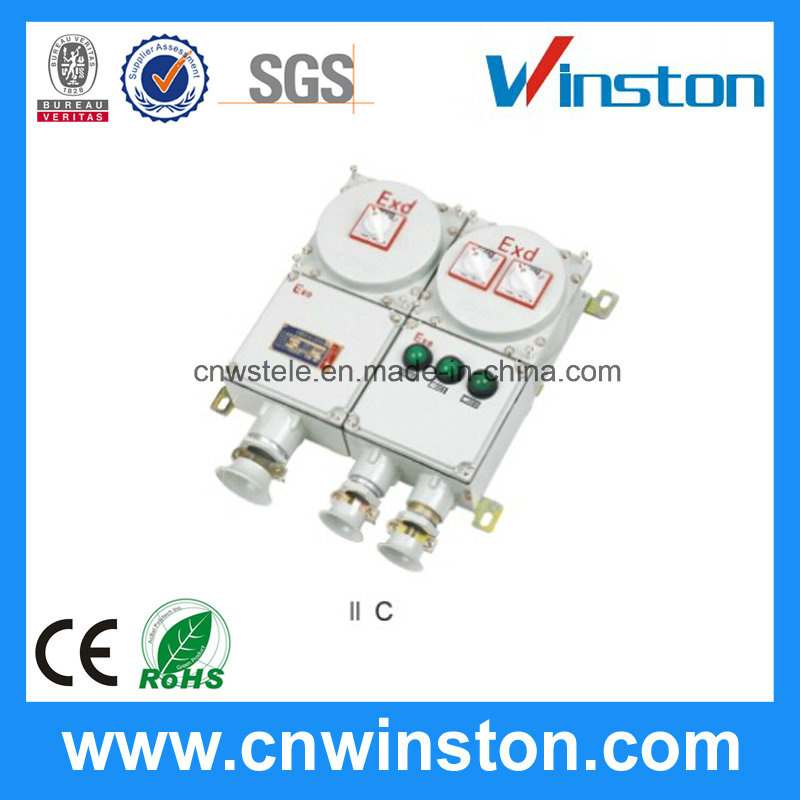 Explosion Proof Distribution Box Illumination, Power, with Leakage Protection (BXM D, K)