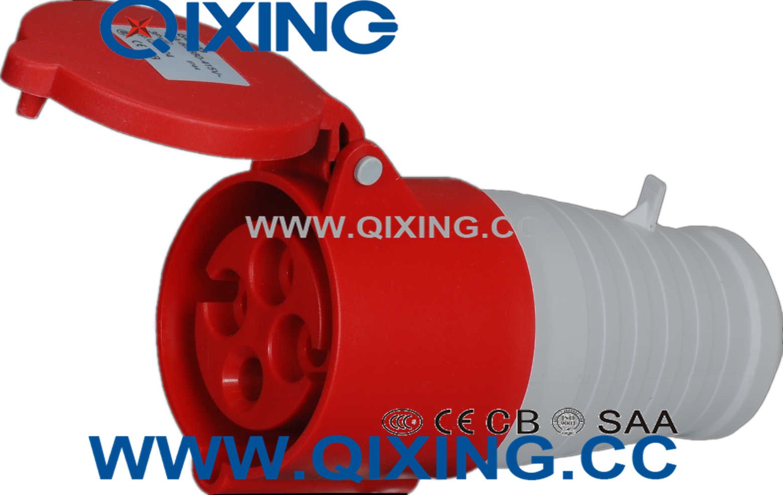 Cee 16A 400V Red Electric Connector