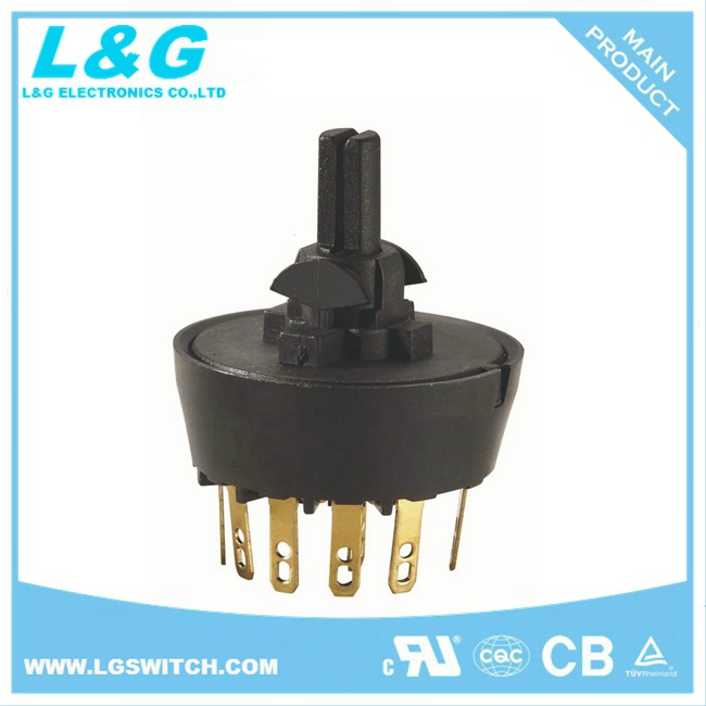 Fan Motor off/L/M/H 4 Position Selector Rotary Switch