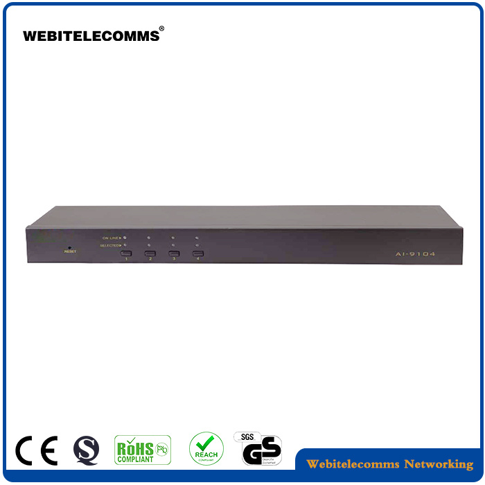 4 Port VGA Kvm Console VGA Splitter