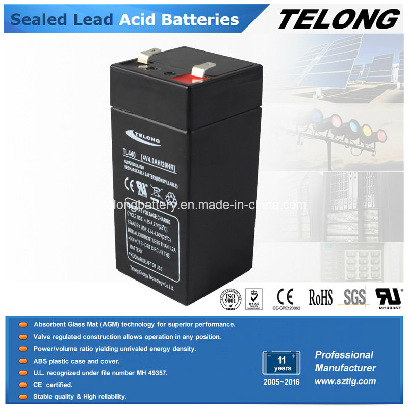 4V4ah Rechargeable Lead Acid Battery