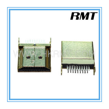 HDMI 19p a Type Male Without PCB Board Connector (RMT-160325-037)