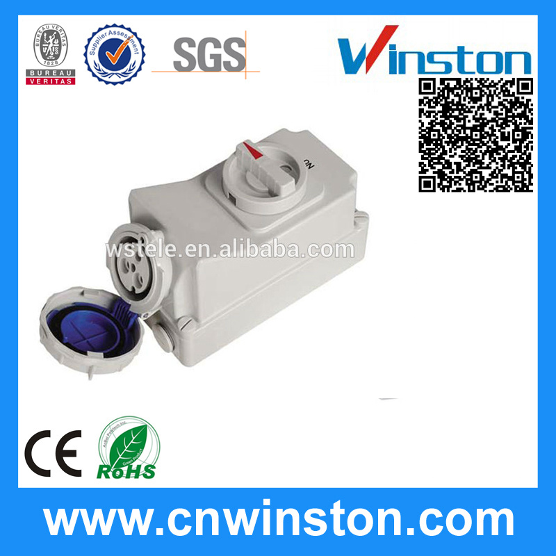 Hot Sell Interlock Switch Socket with CE, RoHS Approval
