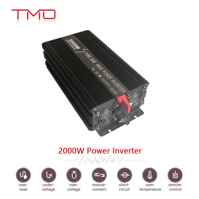 2kw 12V 220V Intelligent Solar off Grid Power Inverter with LCD Display