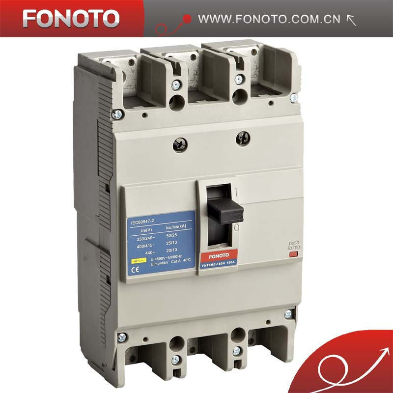 160A 3poles Higher Breaking Capacity Designed Moulded Case Circuit Breaker