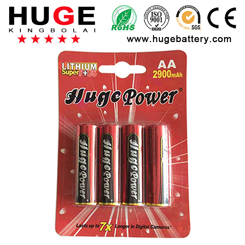 Lithium Iron Battery 1.5V Battery Fr6, Fr03
