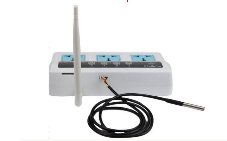 GSM Switch Through Rings or Short Messages Sc3-Gsmt Wireless Control Power with Temperature Sensor Smart Switch