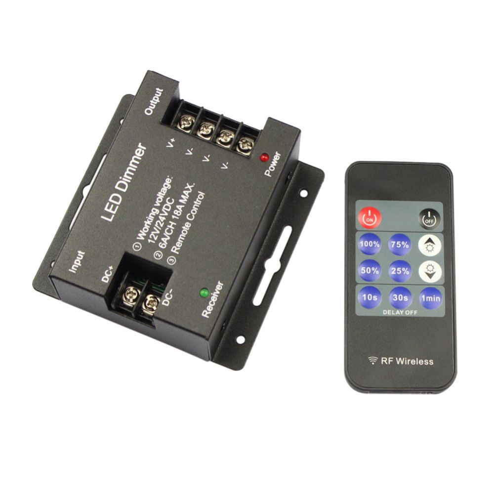 Iron Shell RF 11 Keys LED Dimmer Switch
