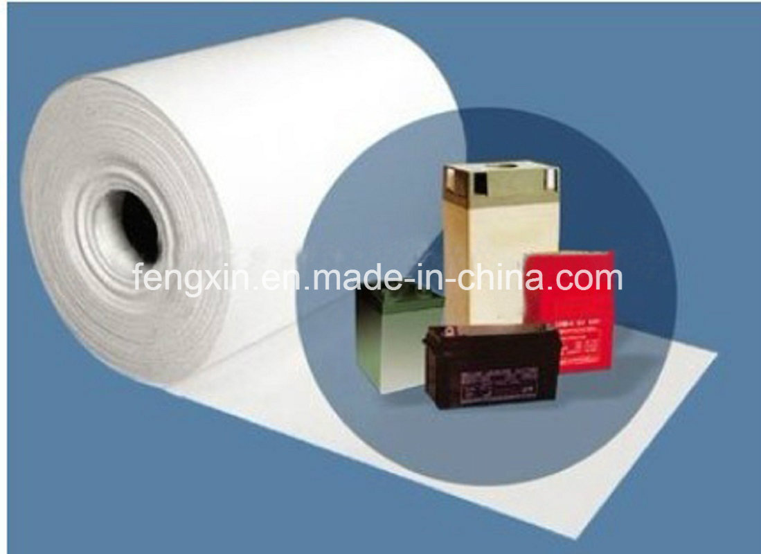 Fiber Glass Wool Electrical Insulation AGM Battery Separator
