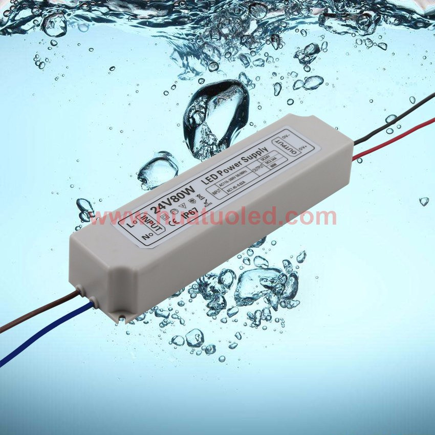 24V 3A 80W Waterproof LED Light Display Board Module Hts
