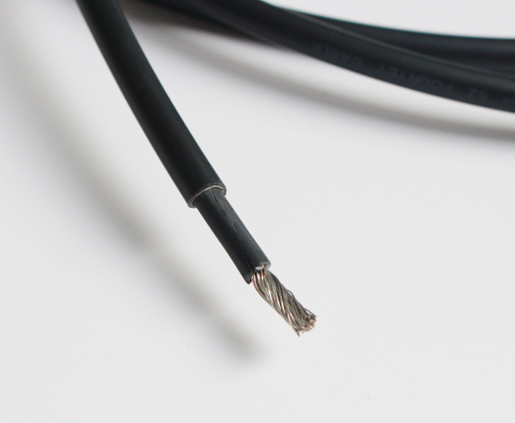 Black Insulation PV Cable Solar Panel Cable