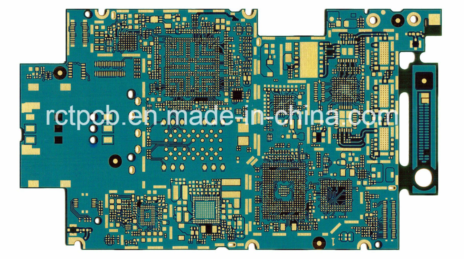 Multilayer Blue Rigid PCB with BGA
