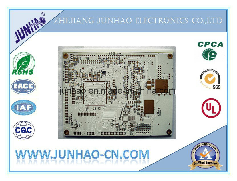 White 2 Layer PCB with Fr4 Double-Side PCB