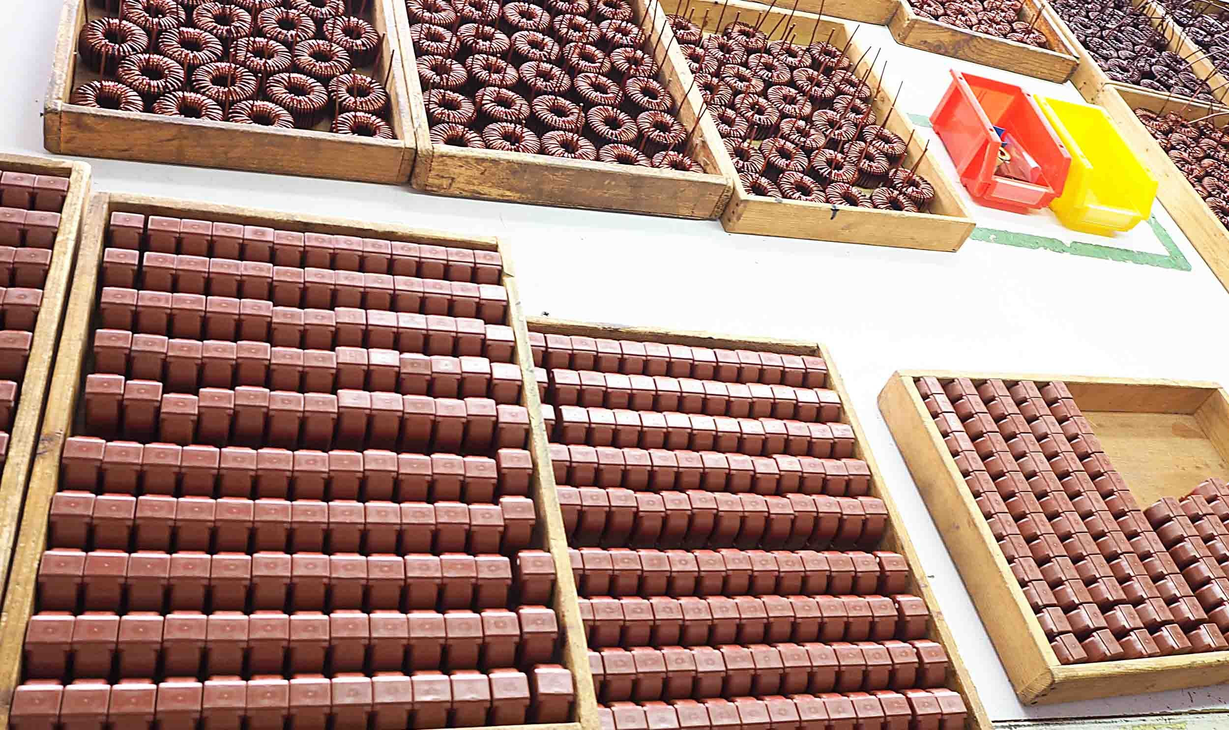 Iron Powder Sensing Inductor Coil
