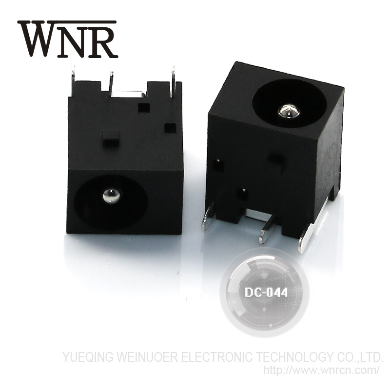 Wnre SMT 5 Pins DC Power Jack Connector DC-044 5.5/2.1mm Power Female Jack Connector