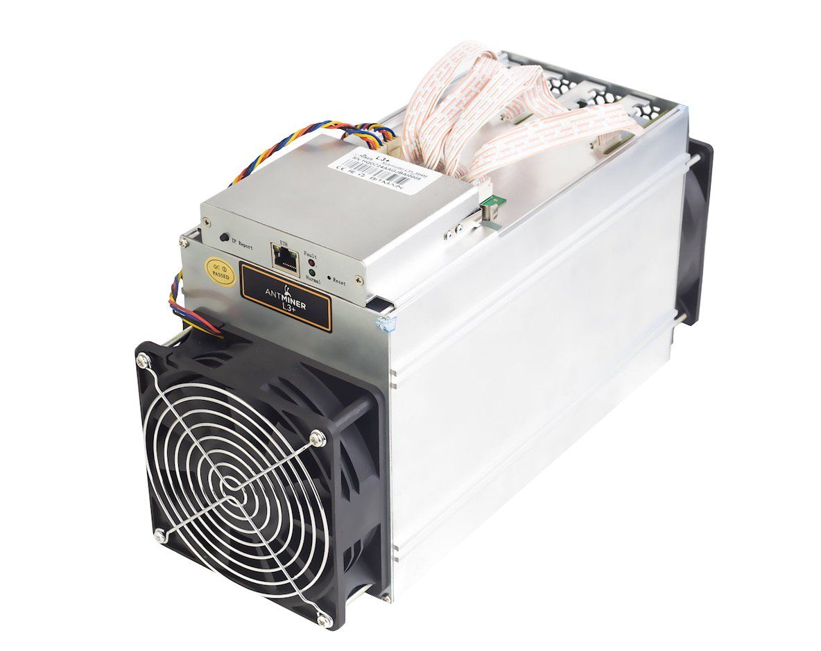 Bitcoin Mining Machine of Bitmain Ant Miner L3+for Bitcoin Litecoin Dashcoin