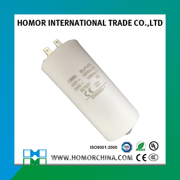 Condenser Cbb60 Capacitor 450VAC 60UF