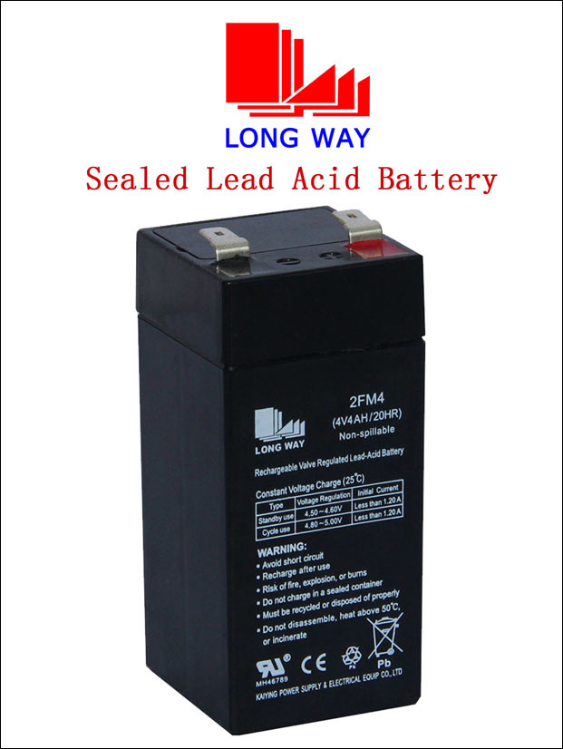 4volt Electric Tool Sealed Rechargeable SLA Battery