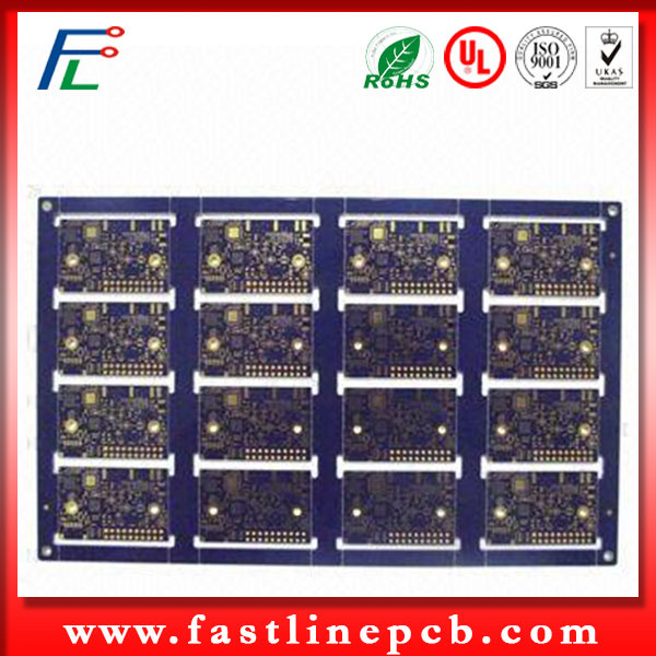 10 Layers PCB with Fr4 Material, UL Certificated