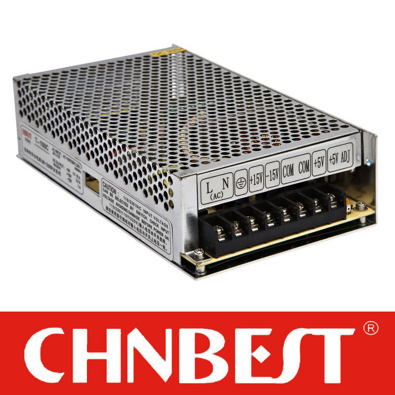 Triple Output Switch Mode Power Supply (T-120D)