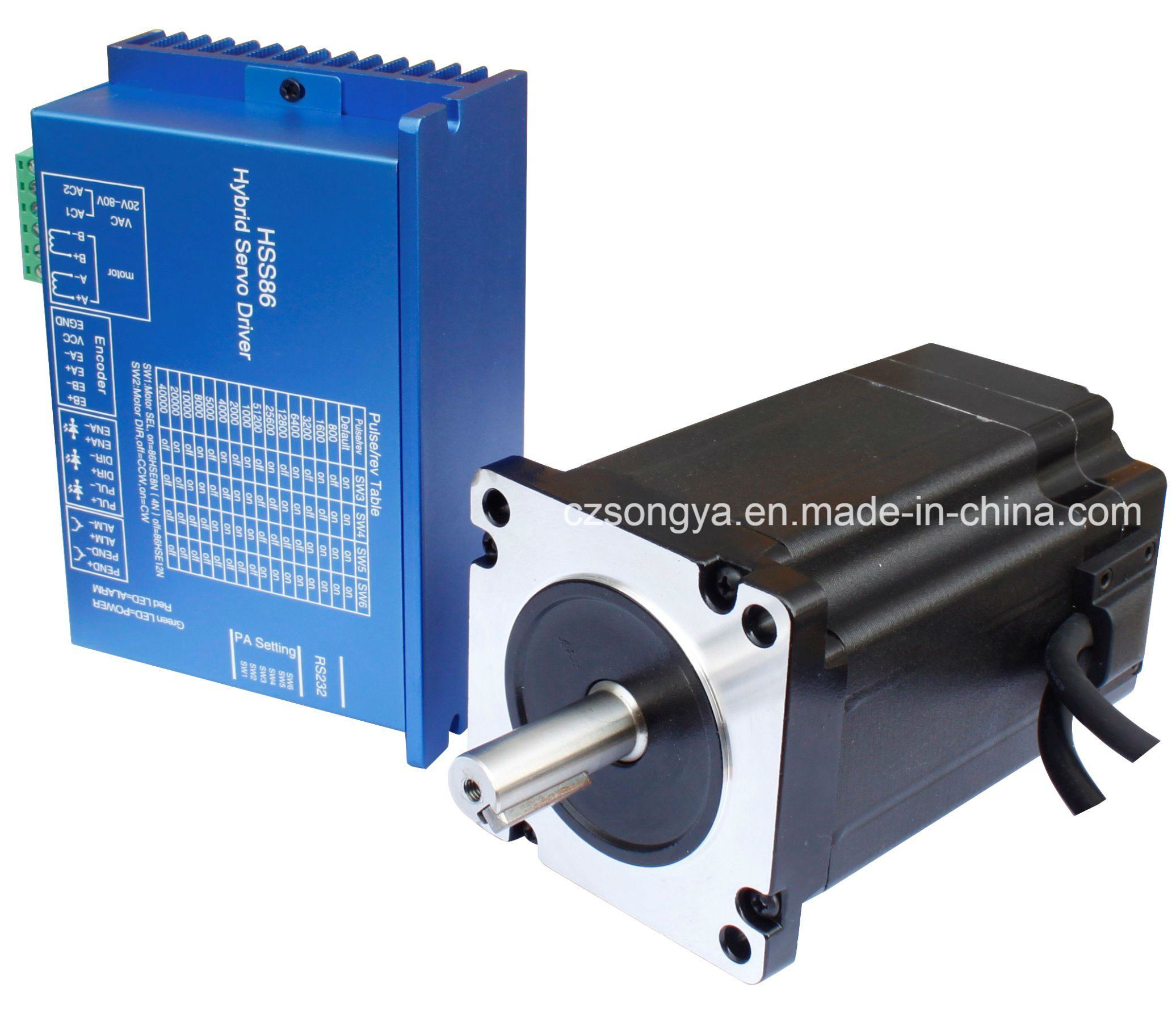 86 mm NEMA 34 1.8 Deg Stepper Motor for CNC Machine