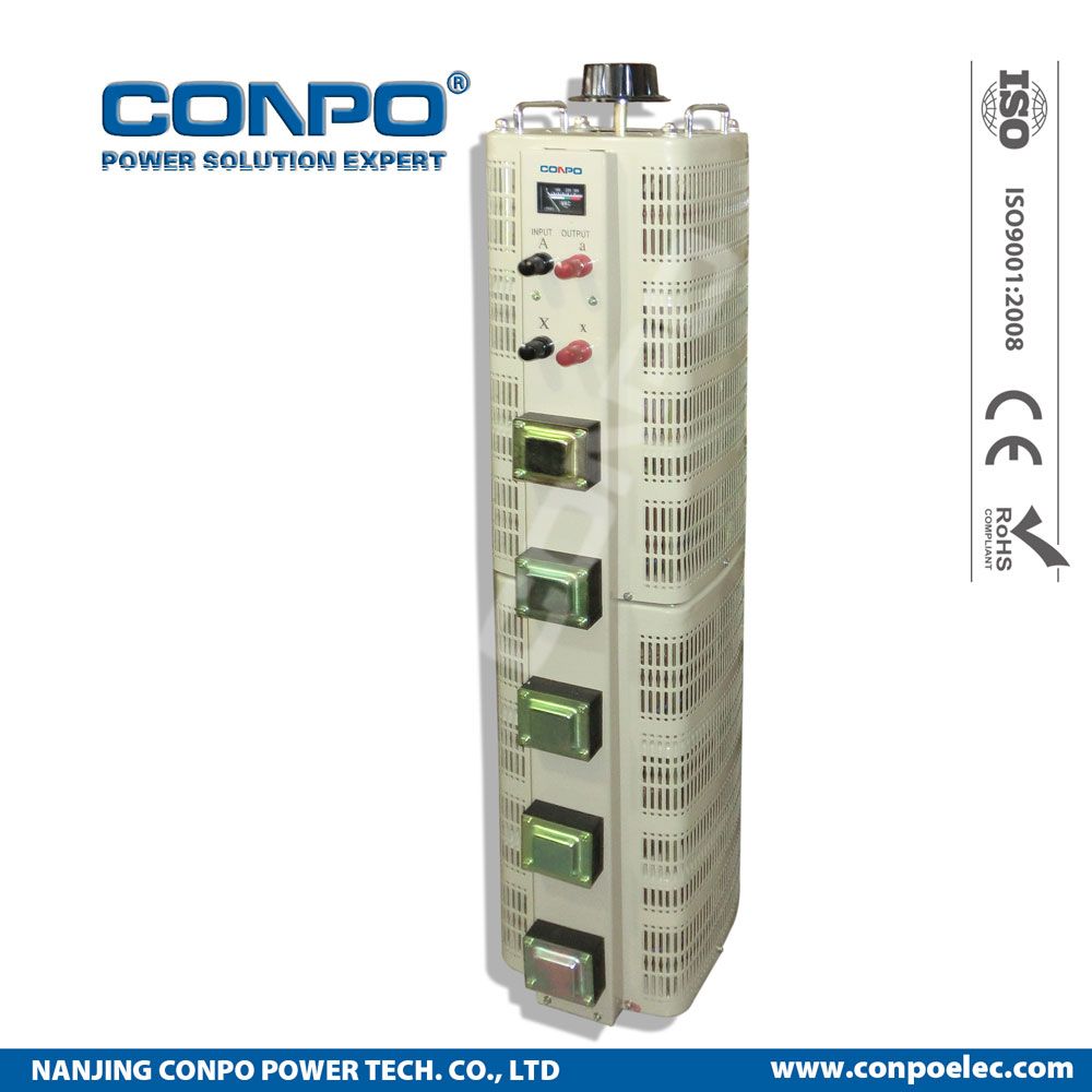 Tdgc2-30kVA 1phase Contact Voltage Regulator/Variable Transformer