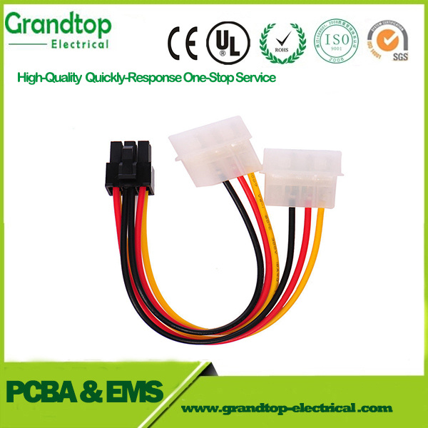 Switch Connector 4 Pins Customized Wiring Harness Cable Assembly Wire
